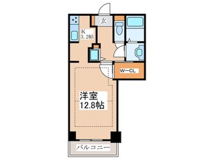 河田町ガーデン１の物件間取画像